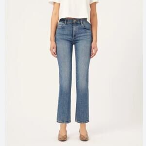 DL1961 Patti Straight High Rise Vintage Ankle Blue Jeans Women's Size 27